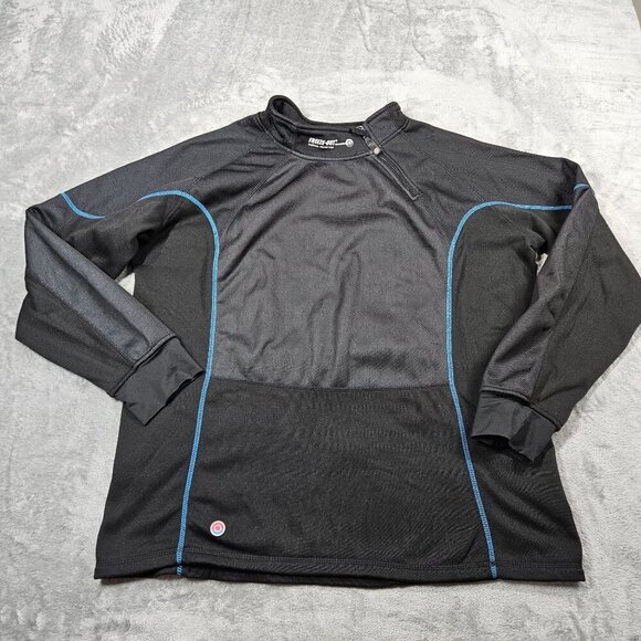 Freeze Out Thermal Protection Shirt Mens 3XL Black Motorcycle Fitted Base Layer - Picture 1 of 12